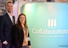 Remco Sluijter and Dirkje van Dorst of Collaborationz were at the fair to showcase their filling solutions.